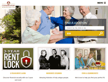 Tablet Screenshot of conservatoryseniorliving.com